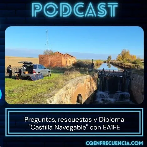 EP94 – Preguntas, respuestas y Diploma «Castilla Navegable» con EA1FE